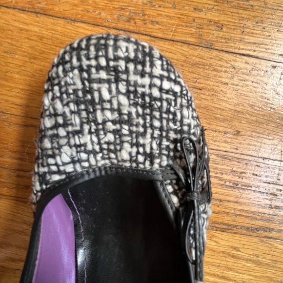 Steve Madden black/white heels - Picture 5 of 8